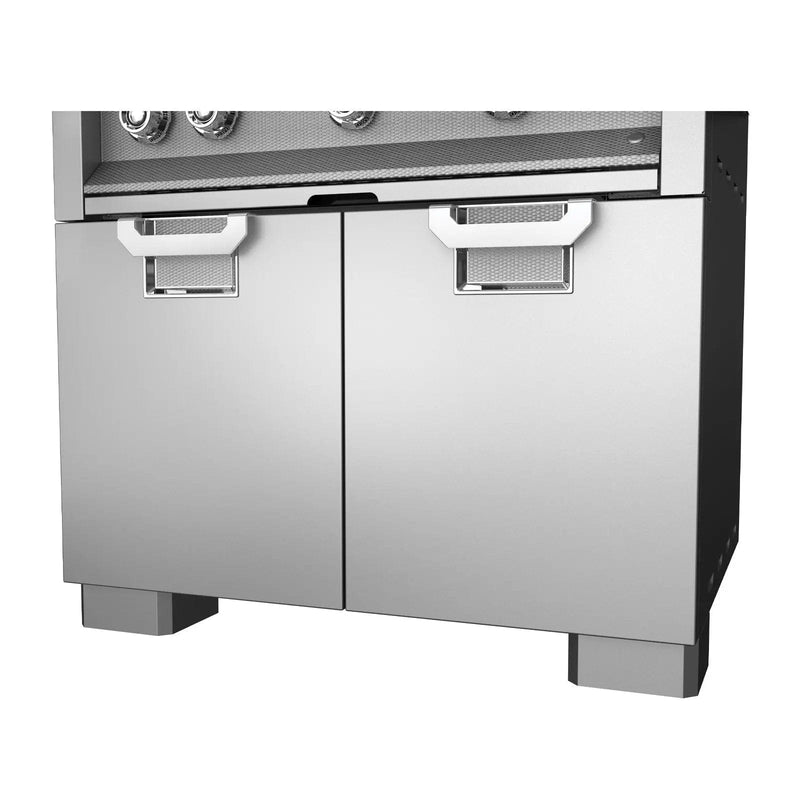 Aspire by Hestan Stainless Steel Tower Cart Caster Covers AGCC Grill Accessories AGCC Flame Authority