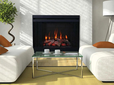 Astria 36 inch Capella Series Traditional Electric Fireplace MPE-36-N Fireplaces MPE-36-N Flame Authority