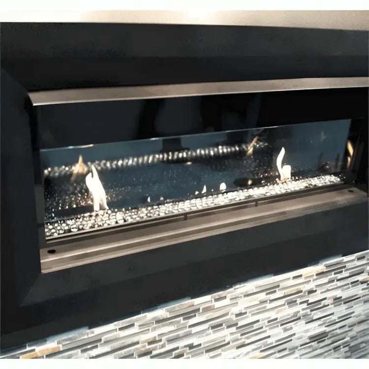 Astria 43-inch Linear Vent Free Draft Shield Conversion Kit LV43DS Fireplace Accessories LV43DS Flame Authority