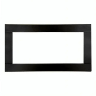 Astria 55-inch Black Matte Decorative Surround DS-BLK-RNCL55 Fireplace Accessories DS-BLK-RNCL55 Flame Authority