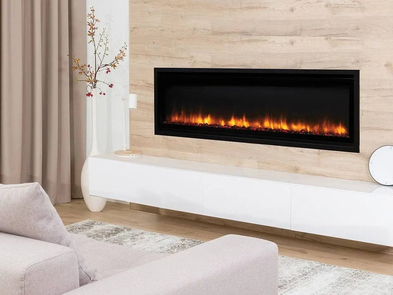 Astria 55 inch Sentry Series Contemporary Electric Fireplace MPE-55S Fireplaces MPE-55S Flame Authority