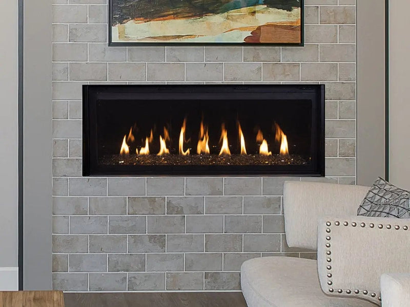 Astria 84 inch Allume Linear Contemporary Direct Vent Fireplace ALLUME84TEN Fireplaces ALLUME84TEN Flame Authority