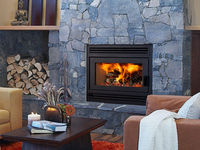 Astria Bainbridge EPA Certified Front Open Wood-Burning Fireplace Flame Authority