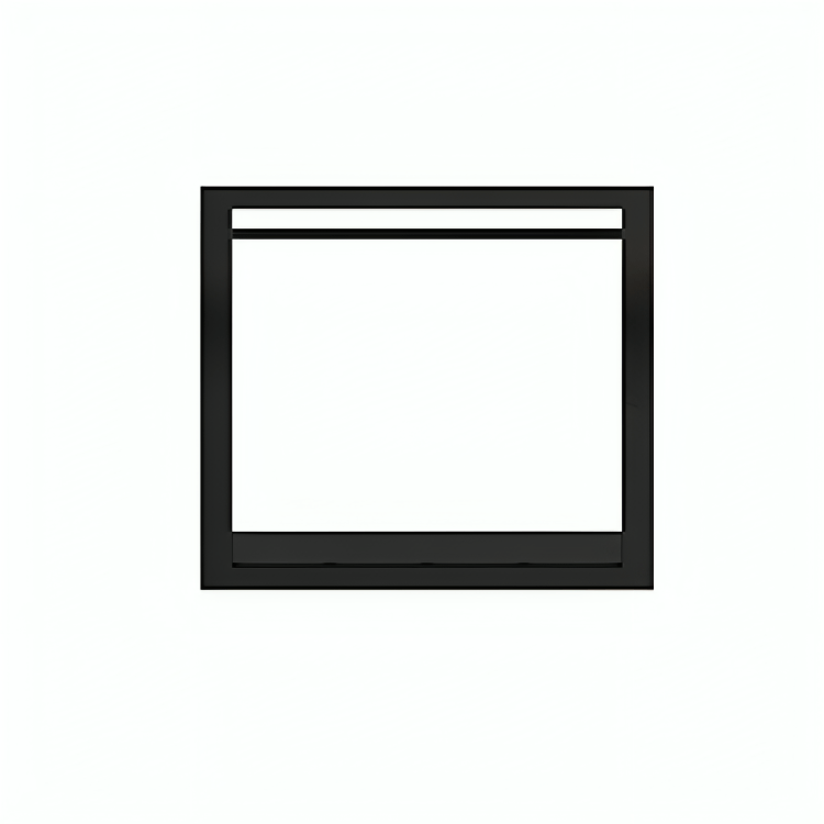 Astria Black Reflection Facades FRBK35T Fireplace Accessories FRBK35T Flame Authority