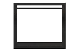 Astria Black Reflection Frame for Fireplace FRBK35T Fireplace Accessories Flame Authority