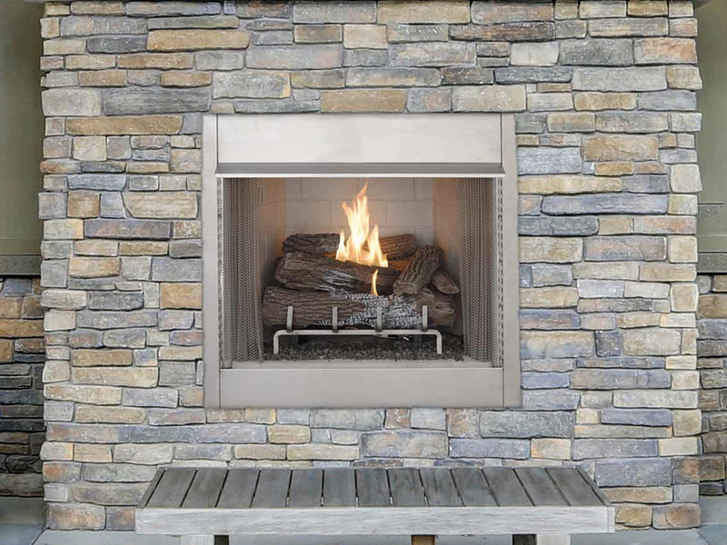 Astria Starlite Outdoor Vent-Free Gas Fireplace | Firebox Only Flame Authority