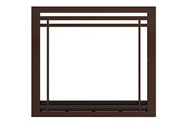 Astria Warm Chestnut Craftsman Frame for Fireplace FCWC35T Fireplace Accessories FCWC35T Flame Authority