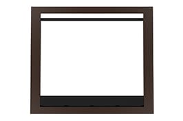 Astria Warm Chestnut Reflection Frame for Fireplace FRWC35T Fireplace Accessories FRWC35T Flame Authority