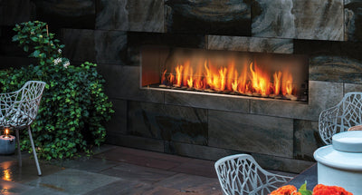 Barbara Jean Collection 36" OFP4336S1 Single Sided Outdoor Linear Gas Fireplace