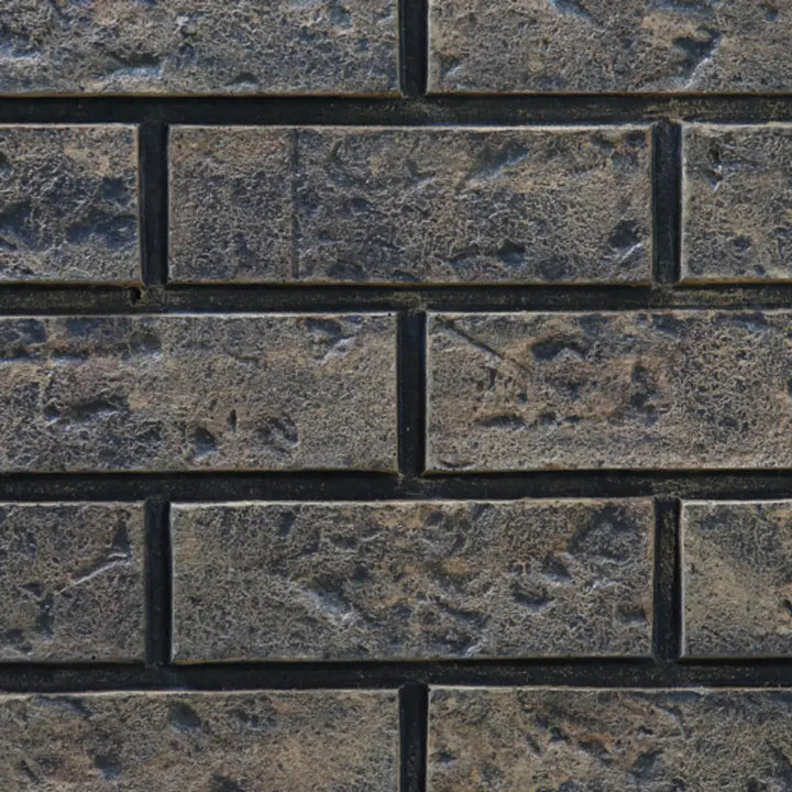 Barbara Jean Collection OFP42 Brick Liner for Outdoor Fireplace – Herringbone or Traditional Fireplace & Wood Stove Accessories Flame Authority
