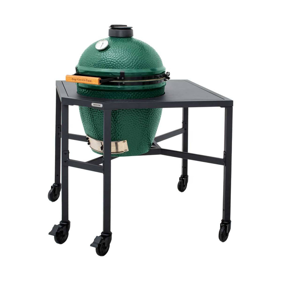Big Green Egg Large Corner Modular Nest 90° System Connector Grill Accessories 128775 Flame Authority
