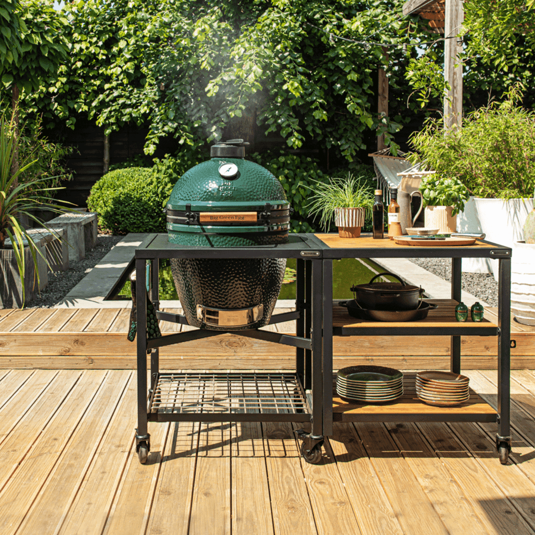 Big Green Egg Large – Versatile Ceramic Kamado Grill Grills 117632 Flame Authority