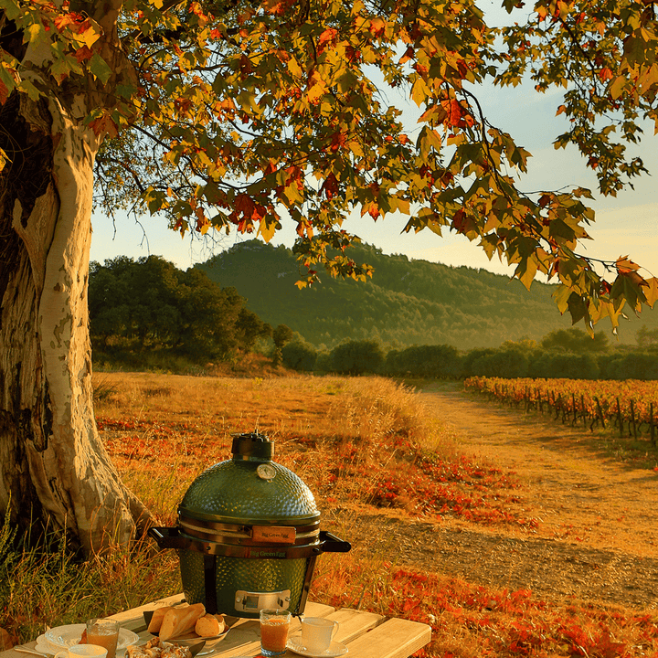 Big Green Egg MiniMax Ceramic Kamado Grill Grills 119650 Flame Authority