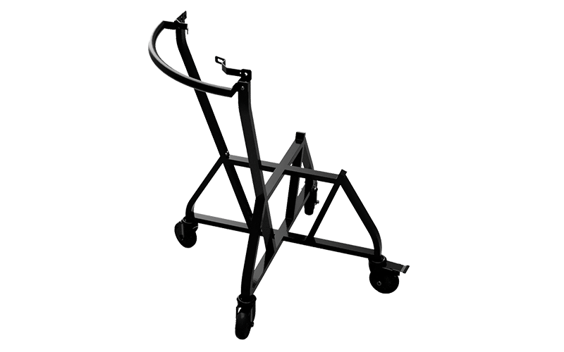 Big Green Egg Mobile Base intEGGrated Nest+Handler for Medium Grill Accessories 122285 Flame Authority