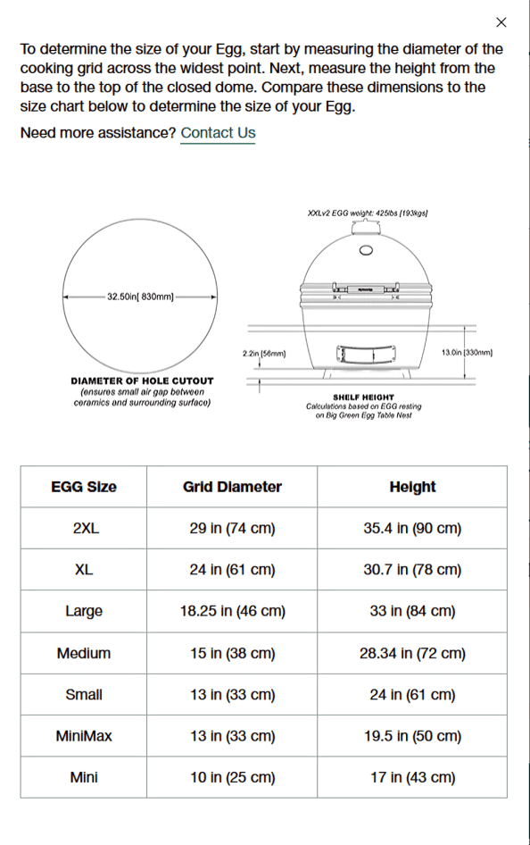 Big Green Egg Table Nest Grill Accessories Flame Authority