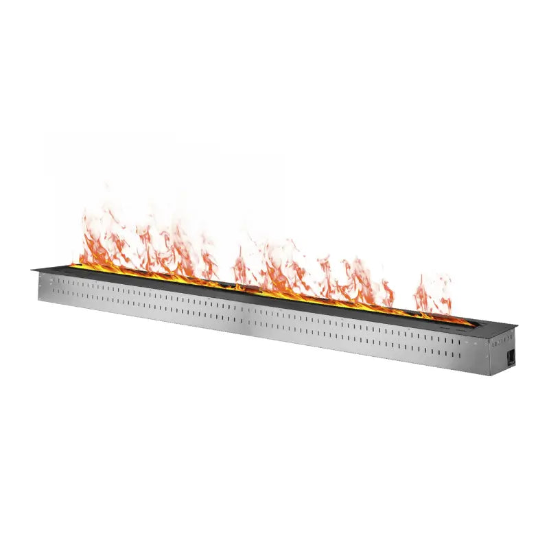 Bio Flame WT-98-BLACK 98-Inch Smart Water Vapor Fireplace with Wi-Fi, Alexa & Google Home Fireplaces WT-98-BLACK Flame Authority