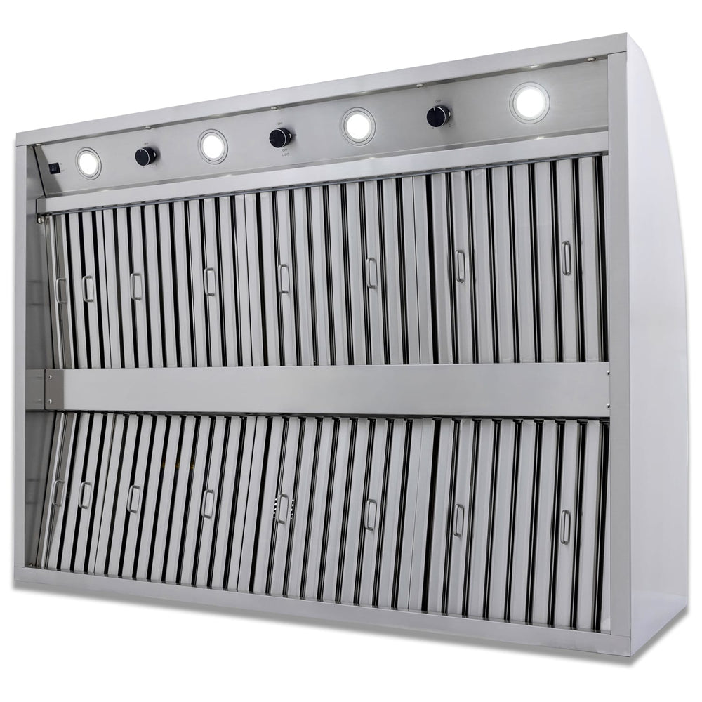 Blaze 1000 CFM Stainless Steel Outdoor Vent Hoods BBQ Island Components Flame Authority