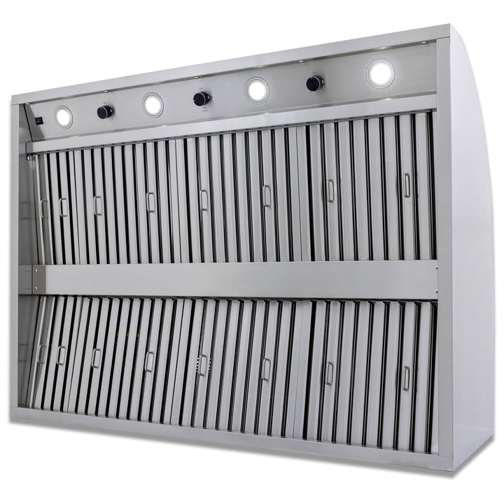 Blaze 1000 CFM Stainless Steel Outdoor Vent Hoods BBQ Island Components Flame Authority