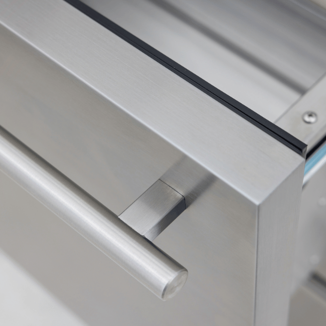 Blaze 5.1 Cu. Ft. Outdoor Double Drawer Refrigerator – BLZ-SSRF-DBDR51 Refrigerators BLZ-SSRF-DBDR51 Flame Authority