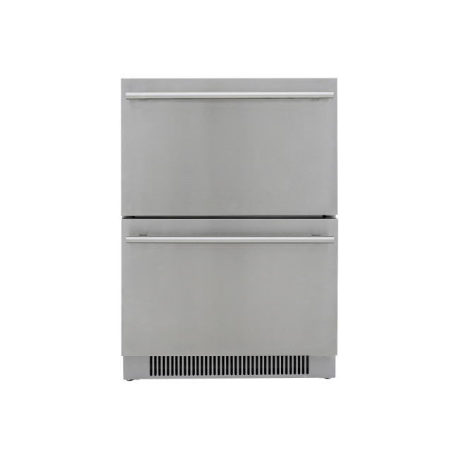 Blaze 5.1 Cu. Ft. Outdoor Double Drawer Refrigerator – BLZ-SSRF-DBDR51 Refrigerators BLZ-SSRF-DBDR51 Flame Authority