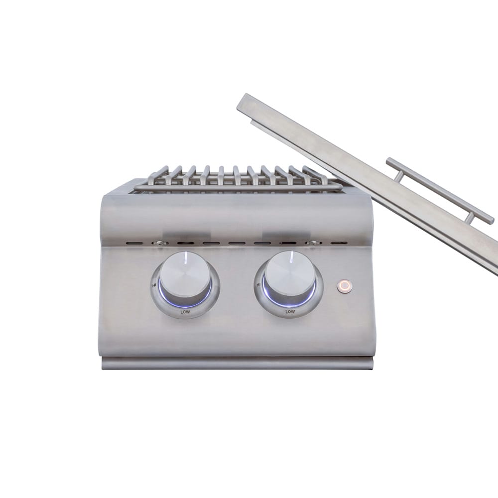 Blaze Lte Plus Double Side Gas Burner Grill Burners Flame Authority