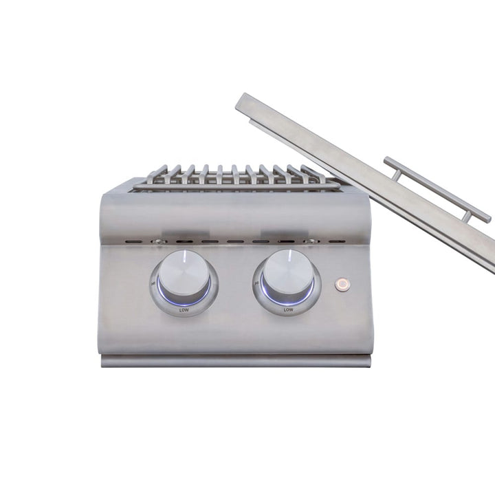Blaze Lte Plus Double Side Gas Burner Grill Burners Flame Authority