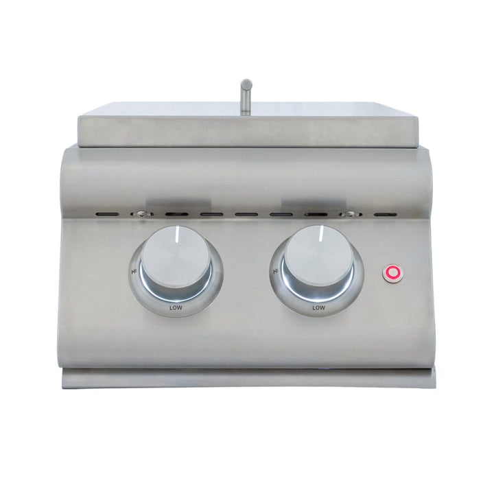Blaze Lte Plus Double Side Gas Burner Grill Burners Flame Authority