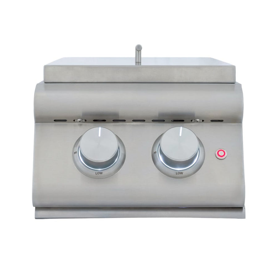 Blaze Lte Plus Double Side Gas Burner Grill Burners Flame Authority