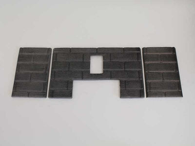 Breckwell 3 Piece Black Brick Panel Kit SA23BK