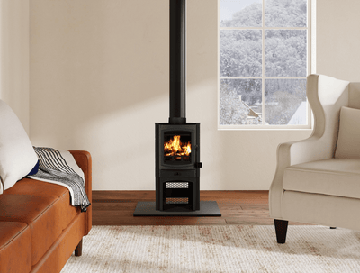 Breckwell Wood Burning Area Stove SW500 Fireplaces SW500 Flame Authority