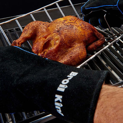 Broil King 2PC HEAVY DUTY LEATHER GRILLING GLOVES - 60528