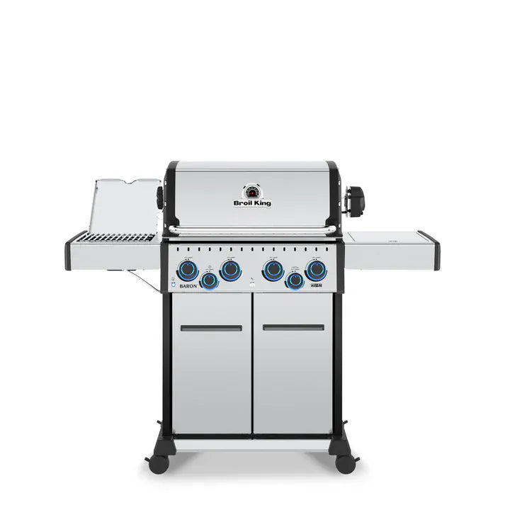 Broil King Baron S 490 Pro Infrared Gas Grill with Rotisserie Kit Grills Flame Authority