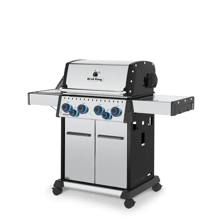 Broil King Baron S 490 Pro Infrared Gas Grill with Rotisserie Kit Grills Flame Authority