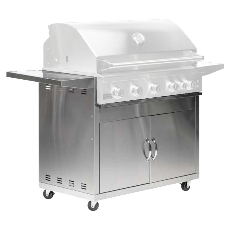 BroilMaster 40-inch Stainless Steel Freestanding Grill Cart BSACT40