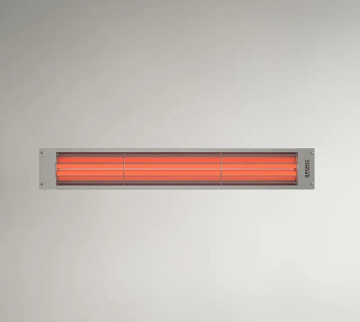 Bromic Cobalt Electric 6000W Outdoor Heater BH0610004 - 56" Silver Heaters BH0610004 Flame Authority