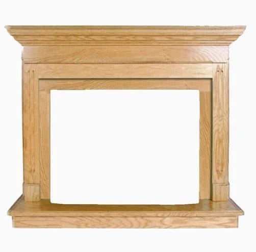 Buck Stove 53 inch Light Oak Contemporary Mantel for Model 34 PA KDM34329H