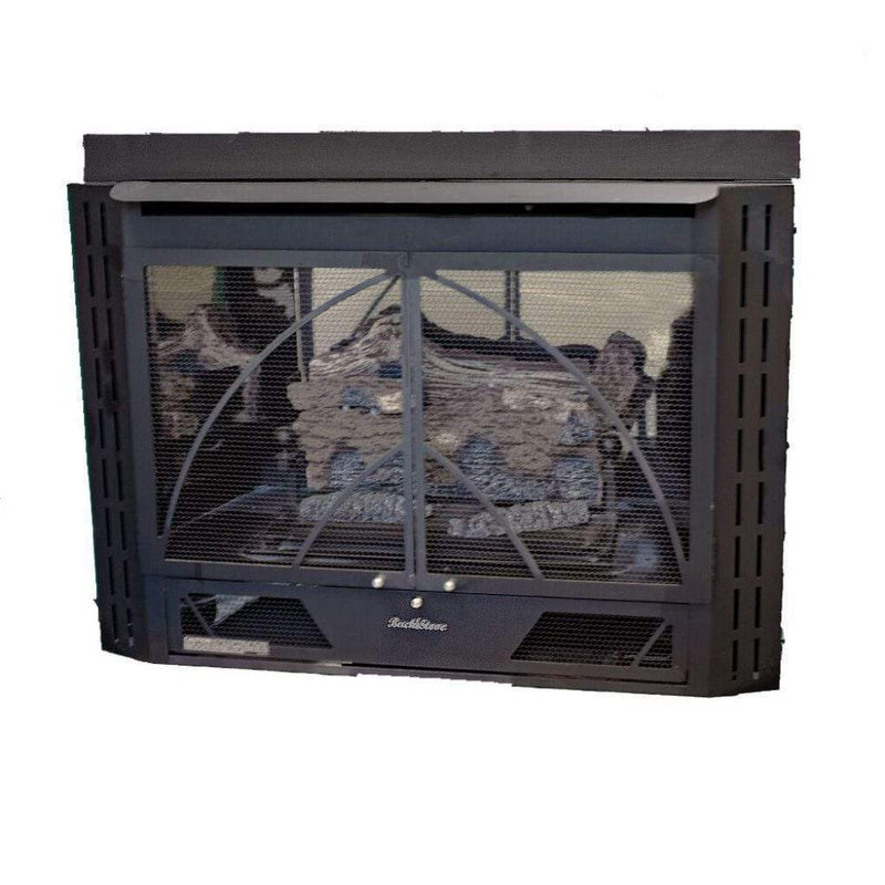 Buck Stove Model 34 Contemporary Vent Free Gas Fireplace NV 344EB-CONTMP
