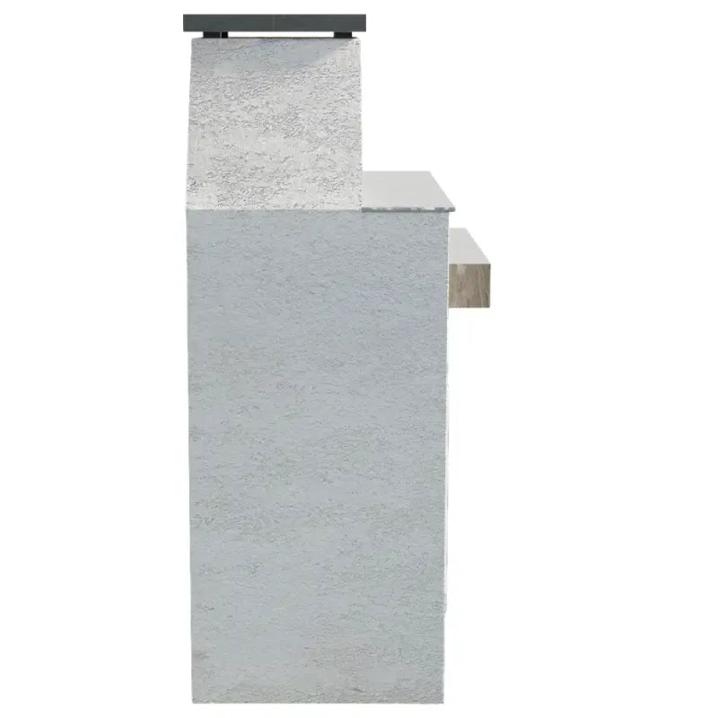 Cal Flame Laredo FRP-905-1 46-Inch Outdoor Gas Fireplace with Mantel – 90,000 BTU Fireplaces FRP905-1 Flame Authority