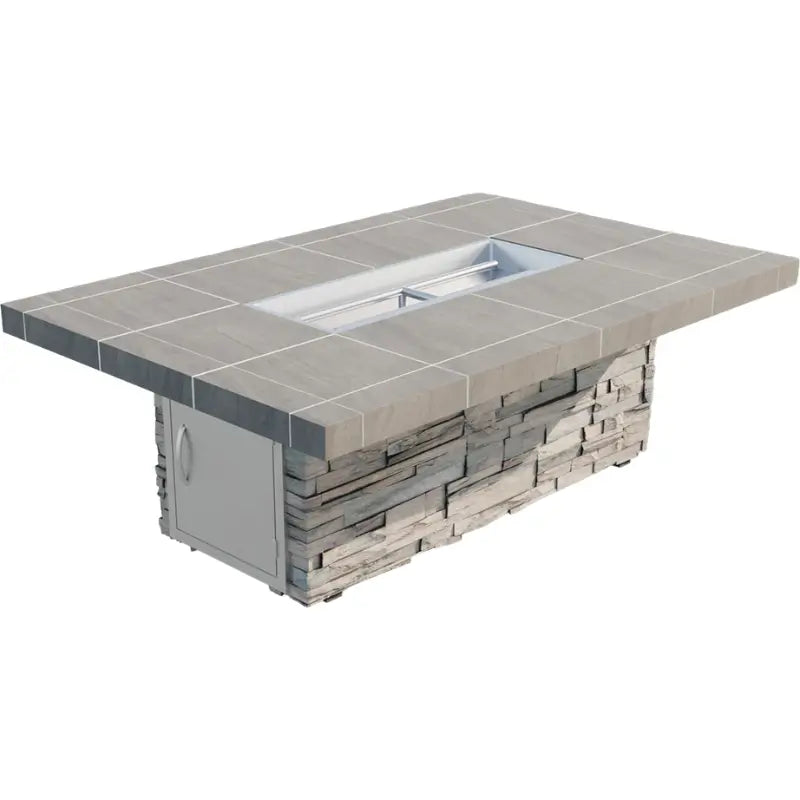 Cal Flame Mojave FPT-RT601M 72" Outdoor Gas Fire Pit – 90,000 BTU Fire Pits FPT-RT601M Flame Authority