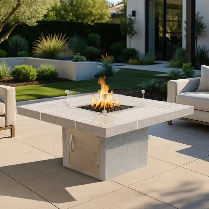 Cal Flame Sedona FPT-S301M 48" Outdoor Gas Fire Pit – 90,000 BTU