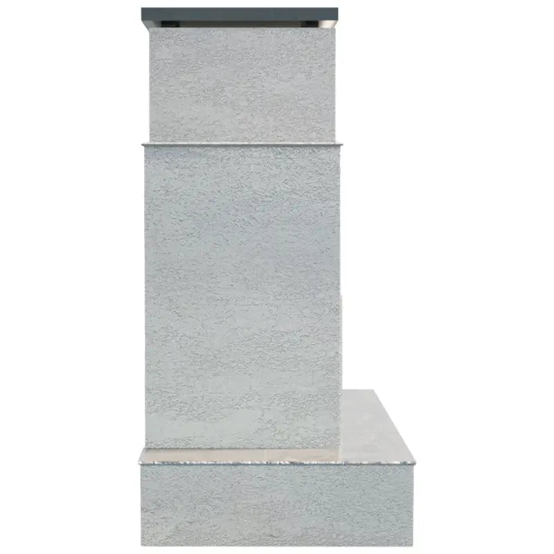 Cal Flame Tahiti 903-3 72-Inch Outdoor Gas Fireplace with Wrap-Around Mantel – 90,000 BTU