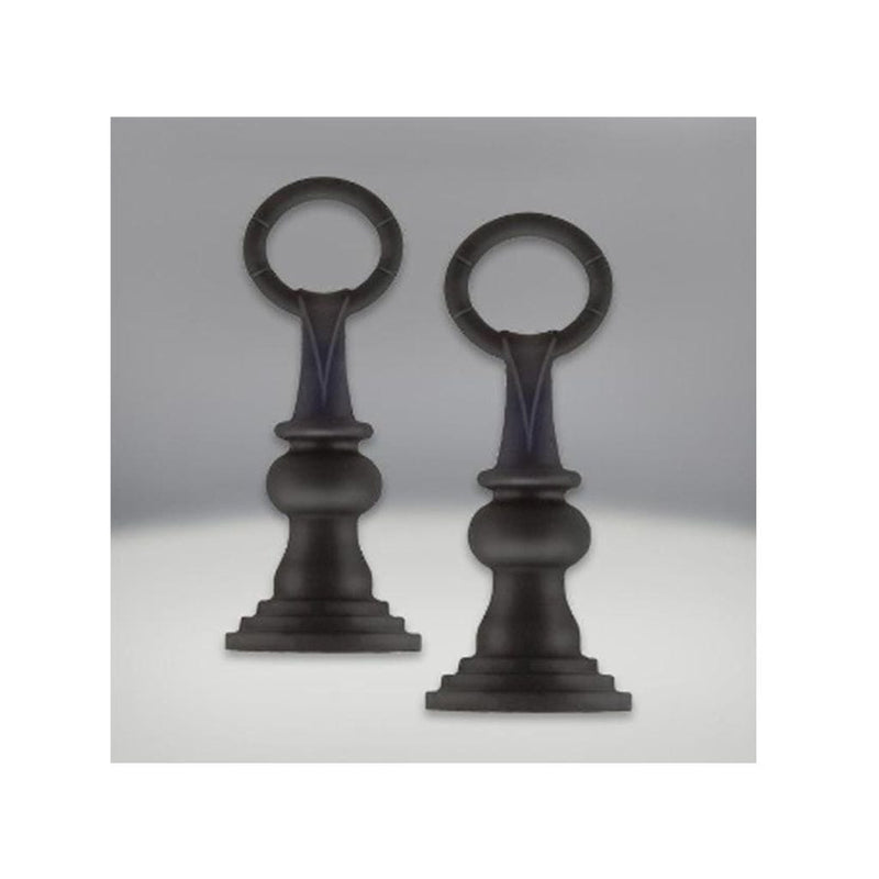 Continental Black Traditional Andirons ANI-K