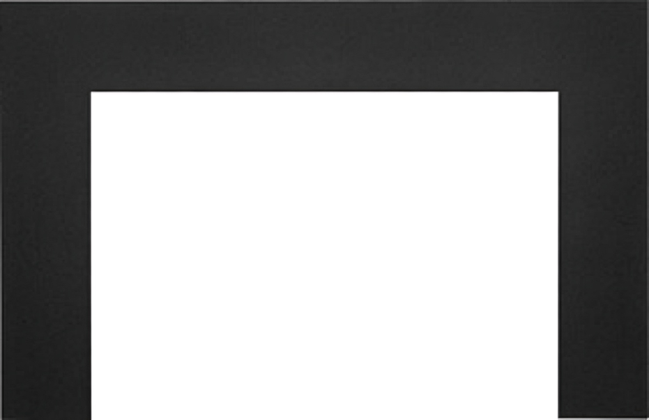 Continental Gas Insert Fireplace Black 3 Sided Backerplate