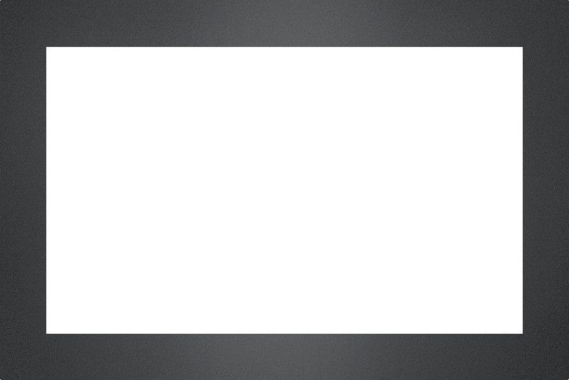 Continental Gas Insert Fireplace Black Small 4-Sided Faceplate SBK4F4B3