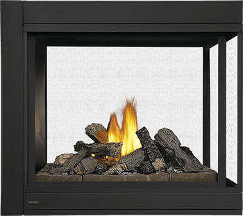Continental Traditional Logs Multi-View Direct Vent Natural Gas Fireplace CBHD4PNA