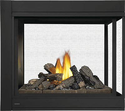 Continental Traditional Multi-View Direct Vent Natural Gas Fireplace CBHD4