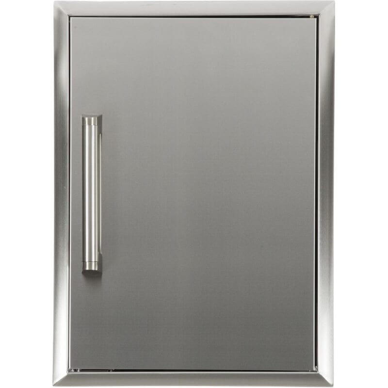 Coyote 16-Inch Stainless Steel Single Access Door Vertical CSA2014 BBQ Island Components CSA2014 Flame Authority