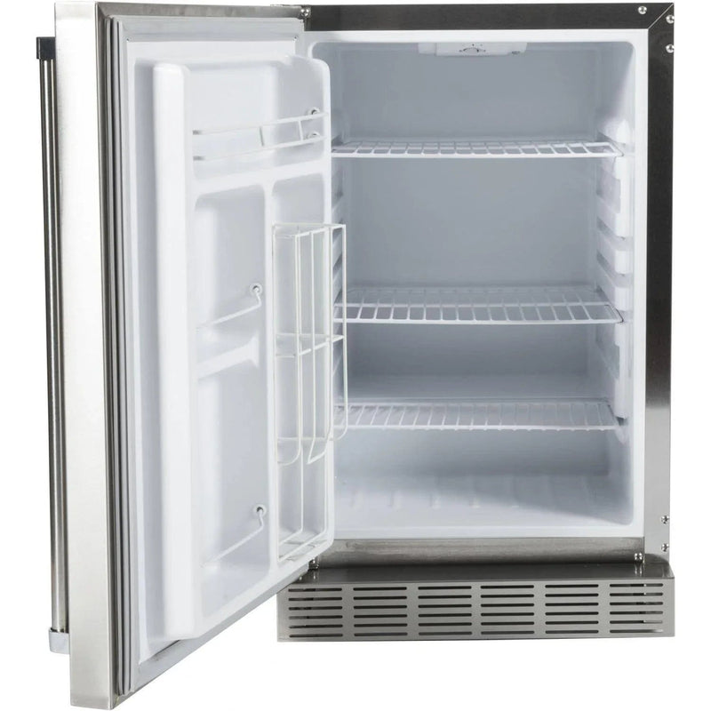 Coyote 21-inch Outdoor Refrigerator With Left Hinge CBIR-L Refrigerators CBIR-L Flame Authority