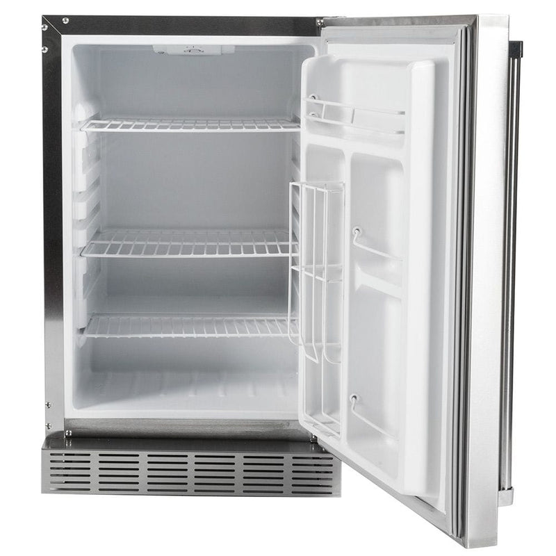 Coyote 21-inch Outdoor Refrigerator With Right Hinge CBIR-R Refrigerators CBIR-R Flame Authority