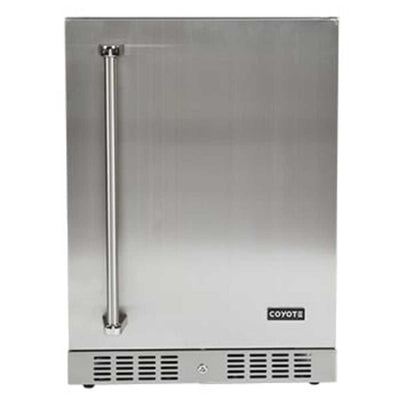 Coyote 24-inch Built-in Refrigerator With Right Hinge C1BIR24-R Refrigerators C1BIR24-R Flame Authority